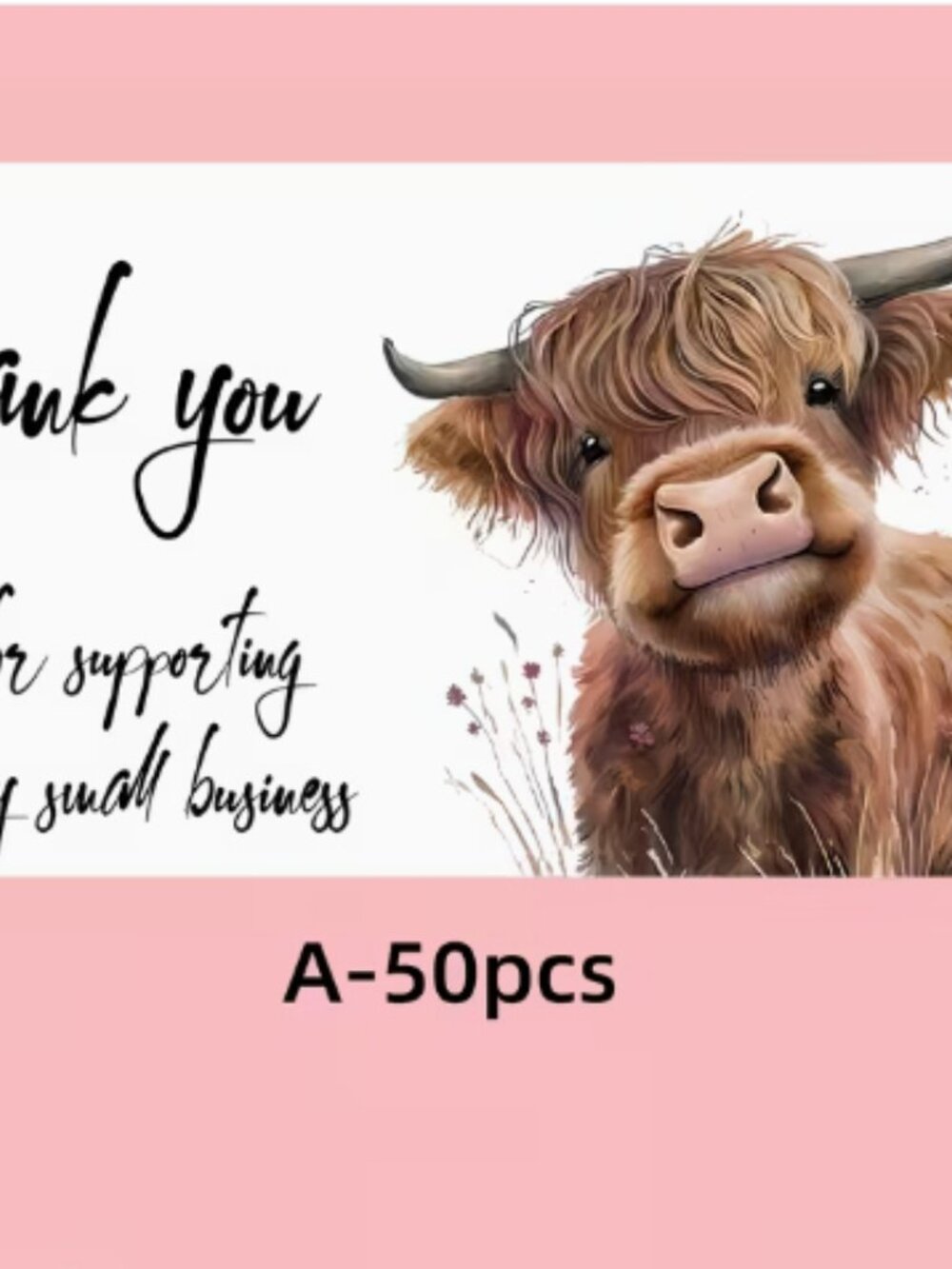 Buyers Choice Set of 50 Animal TY Cards